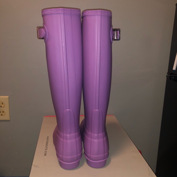 New Hunter Original Tall Thistle Rainboots - Picture 4 of 6